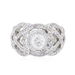 14KT White Gold 1.81 ctw Diamond Ring