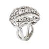 Image 3 : 14KT White Gold 2.74 ctw Diamond Ring