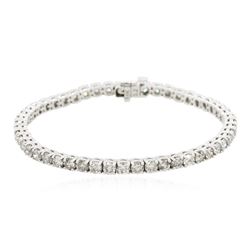 14KT White Gold 8.02 ctw Diamond Bracelet