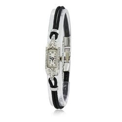 Ladies Vintage Oriental Diamond Wristwatch