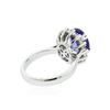 Image 3 : 14KT White Gold 5.19 ctw Tanzanite and Diamond Ring