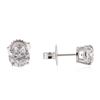 Image 2 : 14KT White Gold 1.82 ctw Diamond Stud Earrings