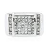 Image 1 : 14KT White Gold 1.73 ctw Diamond Ring