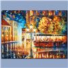 Image 3 : Night Trolley by  Leonid Afremov