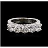 Image 1 : 14KT White Gold 2.02 ctw Diamond Ring