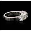 Image 2 : 14KT White Gold 2.02 ctw Diamond Ring