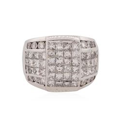 18KT White Gold 4.65 ctw Diamond Ring