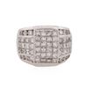 Image 1 : 18KT White Gold 4.65 ctw Diamond Ring