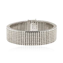 14KT White Gold 15.43 ctw Diamond Bracelet