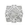 Image 1 : 14KT White Gold 2.77 ctw Diamond Ring