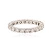 Image 1 : 14KT White Gold 1.14 ctw Diamond Ring