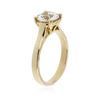 Image 3 : 14KT Yellow Gold 1.76 ctw White Sapphire Ring