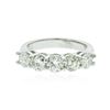 Image 1 : 14KT White Gold 1.67 ctw Diamond Ring