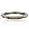 Image 1 : 14KT White Gold Diamond Band Ring