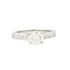 Image 1 : 14KT White Gold 1.53 ctw Diamond Ring