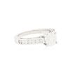 Image 2 : 14KT White Gold 1.53 ctw Diamond Ring
