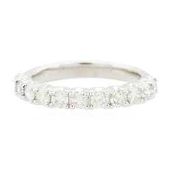 14KT White Gold 0.88 ctw Diamond Ring