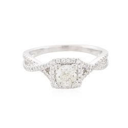 14KT White Gold 0.67 ctw Diamond Ring