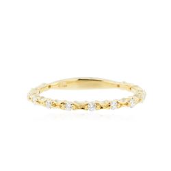 18KT Yellow Gold 0.23 ctw Diamond Ring