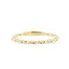 Image 1 : 18KT Yellow Gold 0.23 ctw Diamond Ring