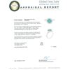 Image 4 : 14KT White Gold 1.49 ctw Emerald and Diamond Ring