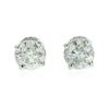 Image 1 : 14KT White Gold 1.46 ctw Diamond Solitaire Earrings