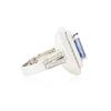 Image 3 : 14KT White Gold 2.74 ctw Tanzanite and Diamond Ring