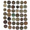 Image 1 : ARTUQIDS & ZENGID: LOT of 102 copper dirhams, all identifiable, average grade