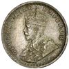 Image 1 : BRITISH INDIA: George V, 1910-1936, AR 2 annas, 1911(c)