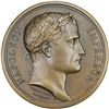Image 1 : FRANCE: Napoleon I, as Emperor, 1804-1814, AE medal (44.57g), 1805