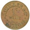 Image 2 : DANISH WEST INDIES: AE 1 c(ent) token, ND (ca. 1890)