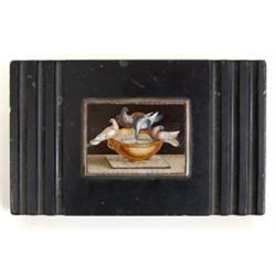 An Early 19th Century Micro Mosaic Desk Stand, 16.5 cm  See illustration £ 150 - 250...