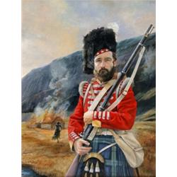 Christopher Erik Collingwood, Jocobite rebellion, gouache, 50 x 38 cm  See illustration £ 250 - 3...