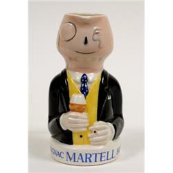 A Martell Brandy Water Jug, in the form of a monocled gentleman, 16 cm £ 20 - 40...