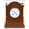 Image 1 : "An Edwardian Mantle Clock, the enamel dial signed "Hamilton & Inches £ EDINBURGH", with Roman nu...