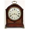 Image 1 : A Late 18th Century/Early 19th Century Bracket Clock, the convex painted dial with Roman numerals...