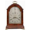 Image 1 : A Late 18th Century Bracket Clock, the silvered arched square dial signed Thos Sutton MAIDSTONE w...