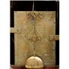 Image 2 : A Late 18th Century Bracket Clock, the silvered arched square dial signed Thos Sutton MAIDSTONE w...