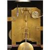 Image 2 : A Late 18th/Early 19th Century Bracket Clock, the convex painted dial with subsidiary alarm dial...