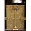 Image 2 : A Late 18th Century Mahogany Bracket Clock, the 17 cm arched square brass and silvered dial signe...