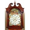 Image 1 : A 19th Century Longcase Clock, the 32 cm arched square painted dial signed "A &W Marshall Wishaw"...