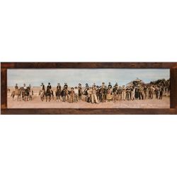 Hand Colored Panorama Photograph