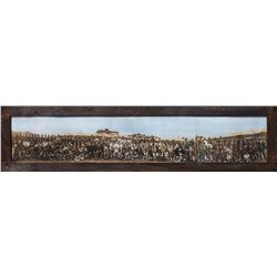 Hand Colored Panorama Photograph
