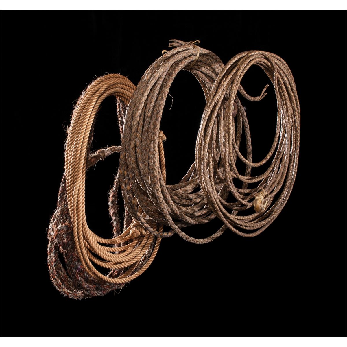 Lot of 4 Cowboy or Vaquero Ropes