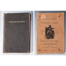 Cherokee Bible and Chinook Jargon