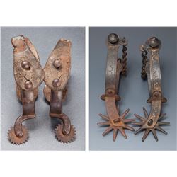 Lot of 2 pair August Buermann Spurs