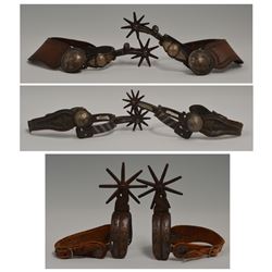 Lot of 3 Pair of Mexican Spurs
