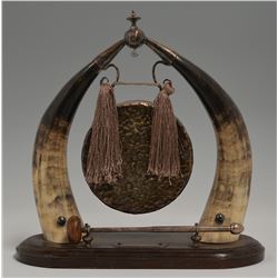 Vintage Horn Dinner Gong