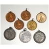 Image 1 : Lot of 8 S.F. Cody Wild West Commemorative Medals