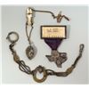 Image 1 : Lot of Cowboy Jewelry and Fobs